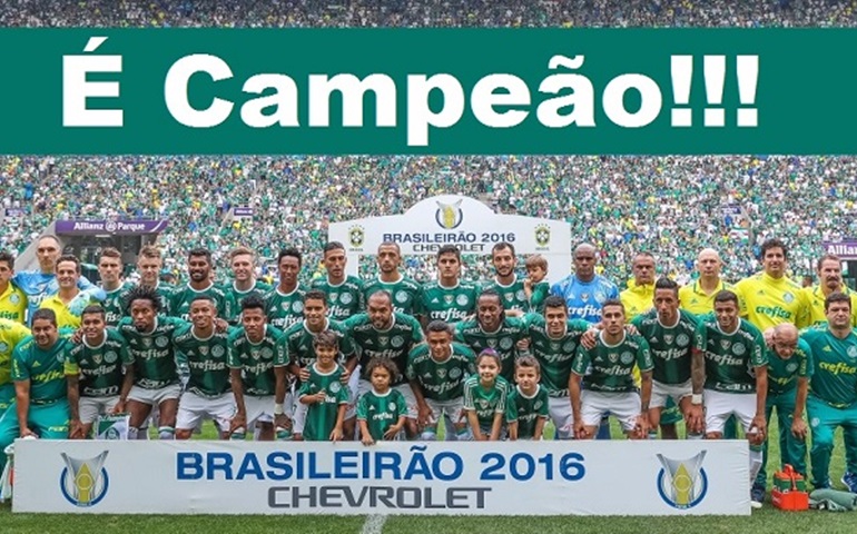 Palmeiras é Campeão de  2016