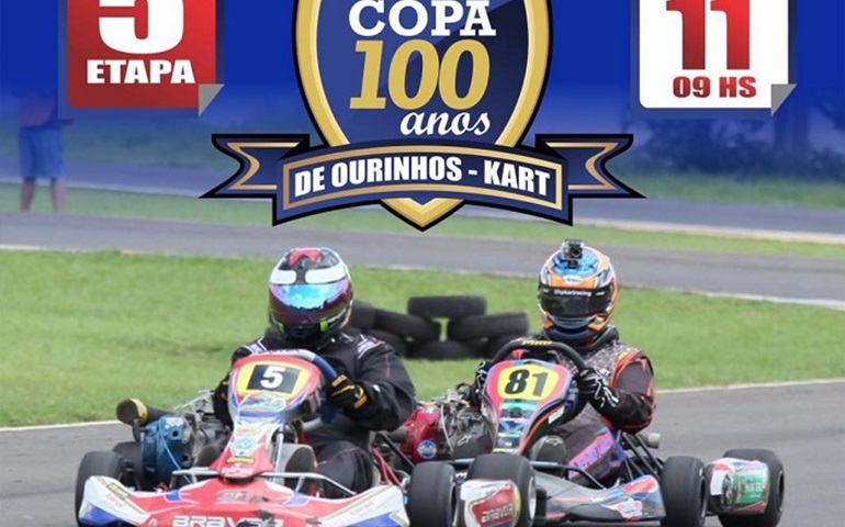 Penúltima etapa da Copa Kart 100 Anos de Ourinhos será neste domingo (11)