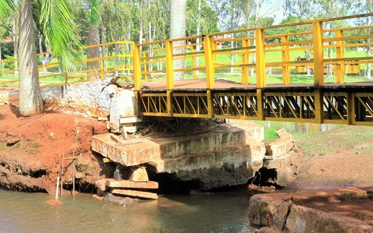 Prefeitura avança em novo projeto para lago e reforma da ponte da FAPI