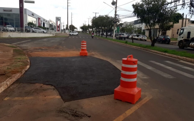 Tapa buracos SAE promove 280 reparos em ruas, avenidas e calçadas