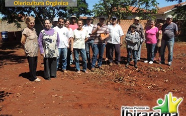 SENAR inicia Programa de Olericultura Orgânica em Ibirarema